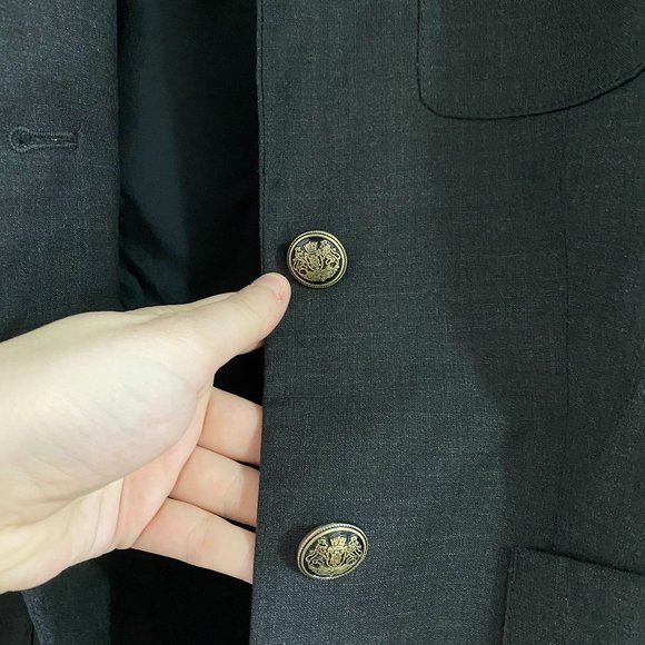 Dark Grey Aritzia Talula Blazer - Picture 3 of 10